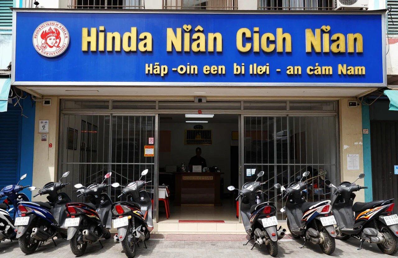 Mặt tiền tiệm cầm đồ Hạnh Loan trên đường 3/2, Quận Bình Thạnh, TP. Hồ Chí Minh
